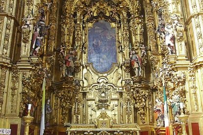 Retablo de los Reyes. Catedral de Méjico.