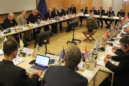 Reunión de obispos católicos europeos en la COMECE en otoño de 2022