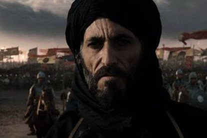 Saladino, en una escena de la película «El Reino de los Cielos» (2005), de Ridley Scott.