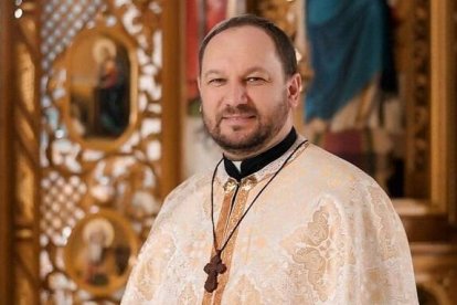 Teodor Matsapula, eparca de Mukachevo, diócesis grecocatólica, y religioso del Instituto del Verbo Encarnado