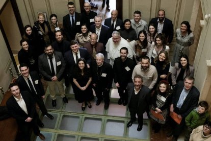 Muchos de los profesores vienen de Sillycon Valley y el campus se ha abierto en Castel Gandolfo, la residencia de verano del Papa y sede del Observatorio Astronómico Vaticano (foto: algunos de los fundadores del nuevo Instituto).