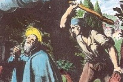 Martirio de San Engelmar.