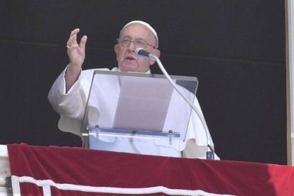 El Papa Francisco en su mensaje del Ángelus predicó sobre la parábola de la semilla