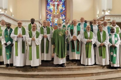 Los obispos y vicarios generales de las diez circunscripciones eclesiásticas del norte de África