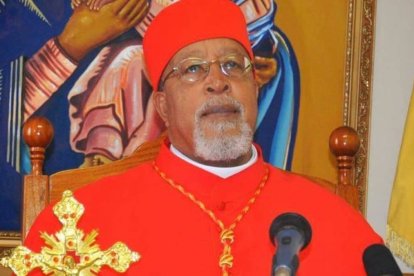 El cardenal Souraphiel, arzobispo de Addis Abbeba, es uno de los tres purpurados firmantes.