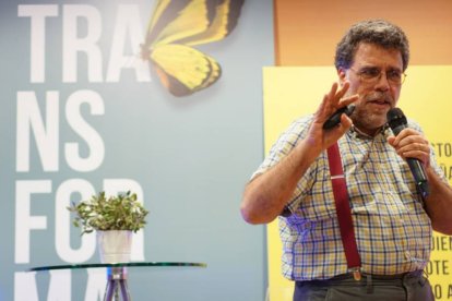 Toni Matas, en el reciente encuentro Transforma, en el que participó con ideas siempre potentes y sugerentes.