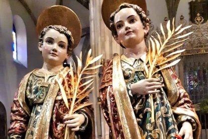 La festividad de los Santos Niños Justo y Pastor, martirizados en Alcalá de Henares (Complutum) el año 304, se celebra el 6 de agosto. Foto:  catedral magistral de Alcalá de Henares, Raimundo Pastor / Wikipedia.