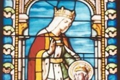 La Beata Blanca y San Luis.