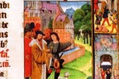 San Basin y el ciervo.