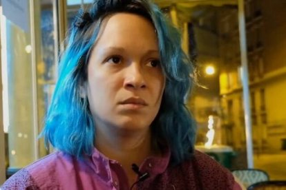 Marguerite Stern en 2021 con 29 años, activista feminista, pero ya matizando