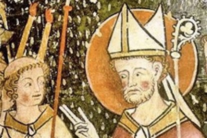 Llegando a Bretaña, se colocó de jardinero en casa de un señor, y pronto destacó entre todos los sirvientes por su modestia.