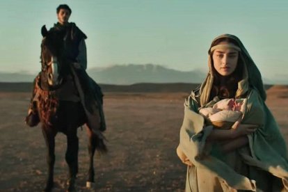 Ido Tako y Noa Cohen son José y María en 'María' (2024) de D.J. Caruso.