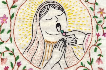 Portada de "El Cuerpo de Cristo", publicación de Bea Lema que ha ganado el Premio Nacional del Cómic 2024.