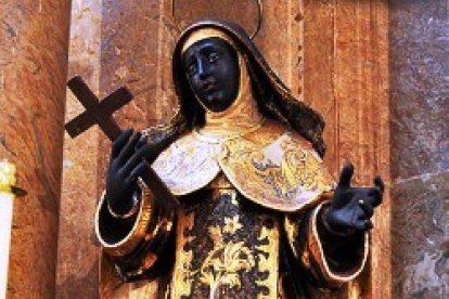 Santa Efigenia, carmelita.