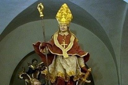 San Paulino. Cripta de su iglesia en Tréveris.