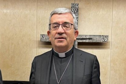 Luis Argüello, presidente de la Conferencia Episcopal Española, en la Plenaria de Noviembre de 2024