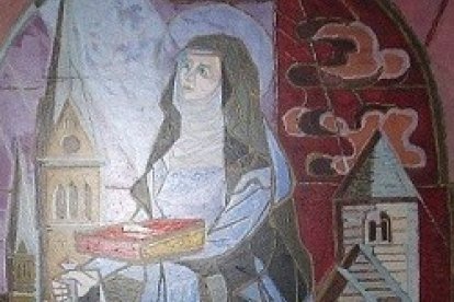 Santa Ellin. Iglesia de Våmb.