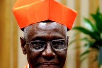 El cardenal guineano Robert Sarah fue prefecto de Cor Unum y ahora dirige Culto Divino y Disciplina de los Sacramentos