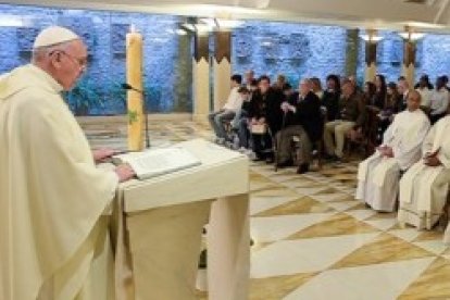 El Papa Francisco desgrana las escrituras en sus homilías de Santa Marta