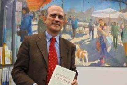 Luis Cano, coautor de esta obra crítica que recoge 25 predicaciones inéditas de San Josemaría