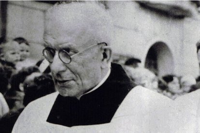 El P. Miguel Sopocko, director espiritual de Sor Faustina Kowalska