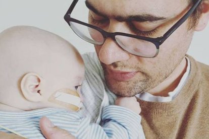 Santiago y Juanito de la Cruz, en una foto del perfil
de Instagram @un_trocito_de_nada