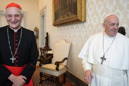 El cardenal Zuppi en una foto de archivo de L'Osservatore Romano