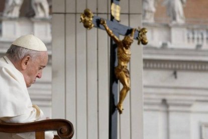 El Papa continuó con sus reflexiones sobre el discernimiento, en la Audiencia General en la Plaza de San Pedro.