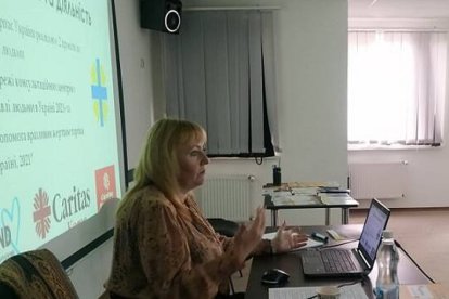 Presentación del informe de Cáritas Ucrania sobre trata de personas