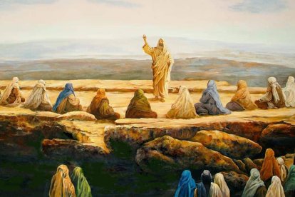 El primer mandamiento es el del Amor, enseñó Jesucristo. Y eso incluye también la sexualidad, por lo que la formación en ésta debe ser una formación en aquél. En la imagen, 'El Sermón de la Montaña', del pintor contemporáneo Bryan Ahn.