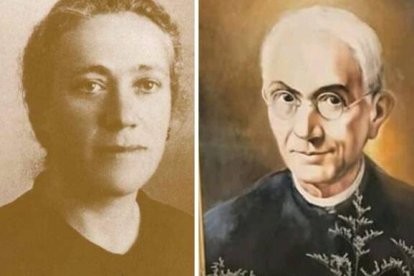 Magdalena Aulina y el Hermano José Marcos Figueroa, camino a los altares