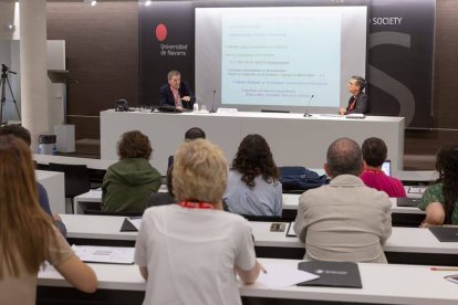 La Sociedad de Científicos Católicos nació en 2016 y tiene ya 1800 miembros en 55 países. La celebración de su primero congreso en España es un momento histórico para la Iglesia española. Foto: © Manuel Castells/Universidad de Navarra.