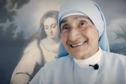 Su amor por la Virgen comenzó cuando era una niña en su Colombia natal, en el colegio de las hermanas 'lauritas'.