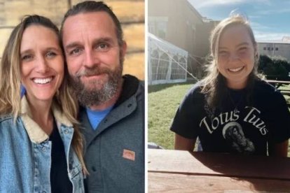 Justin y Hope Schneir, cofundadores de la beca `Unplugged´, y Mary Saarinen,  estudiante de la Universidad de Steubenville, creen después de probarlo que vivir sin teléfono móvil es liberador.