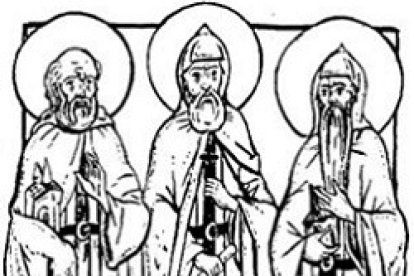 San Foillan y sus hermanos.