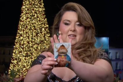 Al mostrar la "estampita", se apreciaba bien que se trataba de una representación burlesca del Sagrado Corazón de Jesús.