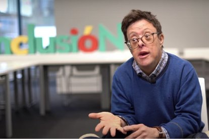Pablo Pineda, popular actor con síndrome de Down, habla de superación, aceptación y sentido del humor