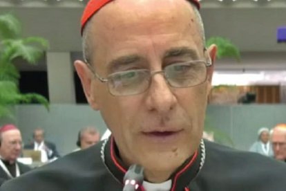 El cardenal Víctor Manuel Fernández, prefecto del Dicasterio para la Doctrina de la Fe, preside la Comisión Teológica Internacional.