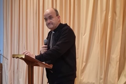 El obispo valora el estado de la cuestión del Valle de los Caídos tras las negociaciones con el Gobierno de Pedro Sánchez.