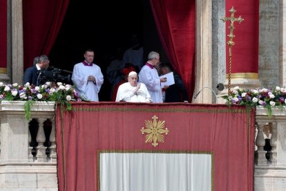 Bendición Urbi et Orbi del Papa Francisco en la Pascua de 2025, desde la Logia de las Bendiciones