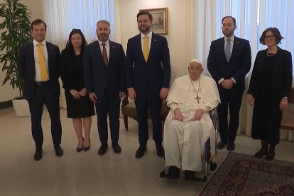 Francisco, con J.D. Vance.