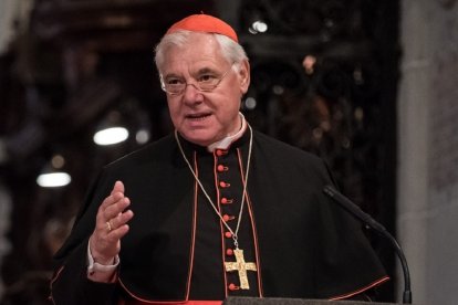 El cardenal Müller fue una de las figuras de confianza de Benedicto XVI y puede recibir muchos votos en el Cónclave