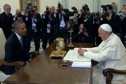 El momento de la elección de Francisco coincide con el auge de Barack Obama y el fuerte empuje de un globalismo claramente anticristiano.