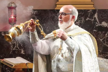 El patriarca de la Iglesia católica asiria de Oriente, Mar Awa III.