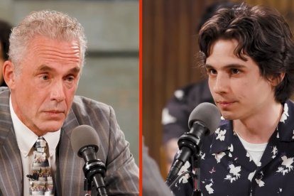 Jordan Peterson tuvo un agrio enfrentamiento con Danny, ante quien claramente rechazó declararse como cristiano... sin tampoco negar serlo.