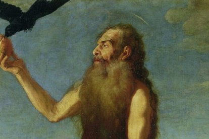 San Onofre, el anacoreta que impresionó a muchos, tal como lo pinta Francisco Collantes hacia 1645