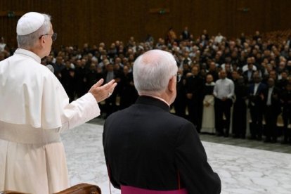 León XIV se dirige a los sacerdotes de Roma el jueves 12 de junio