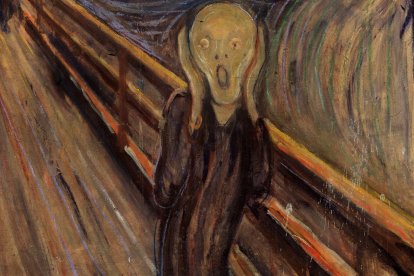 'El grito' (1893) de Edvard Munch.