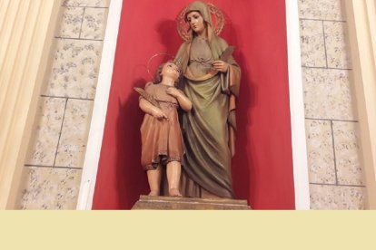 Santa Julita y San Quirico (Sant Quirze, en catalán) en su capilla de Calella