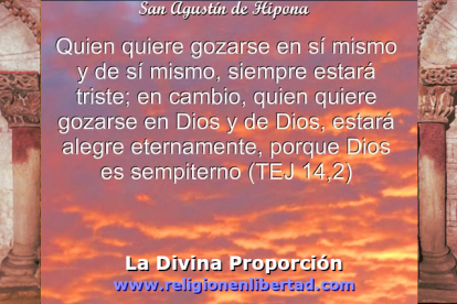 Cita de San Agustín